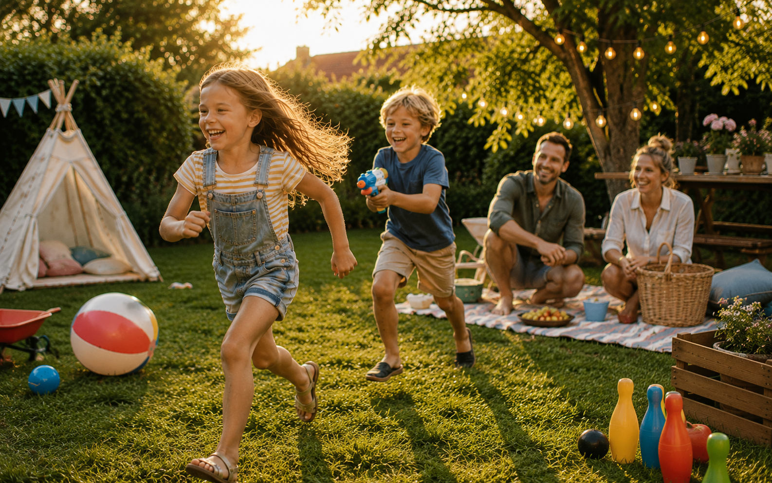 10 idéer til leg i det fri i sommerferien