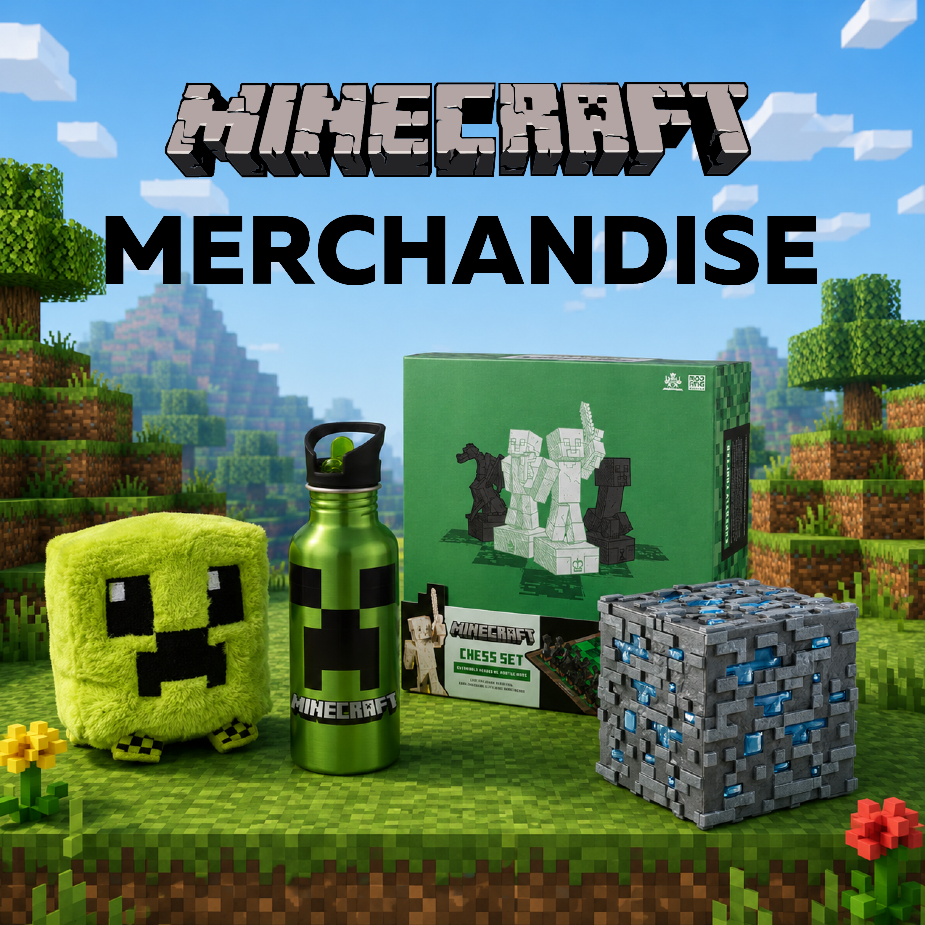 Minecraft merchandise