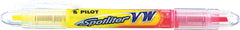 Pilot overstregningspen Spotliter VW 2-i-1 gul/pink