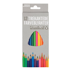 Farveblyanter graphit stylus 12 stk