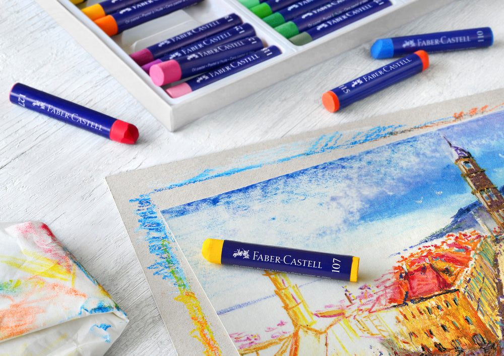 Kridt oliepastel Faber-Castell 36 stk