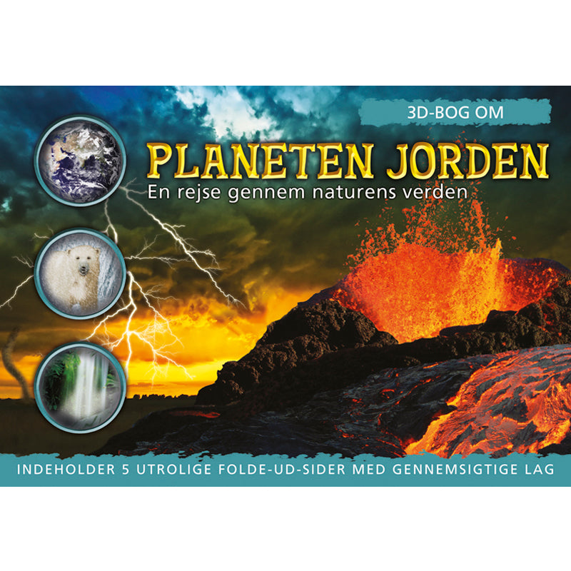 3D-bog om planeten Jorden