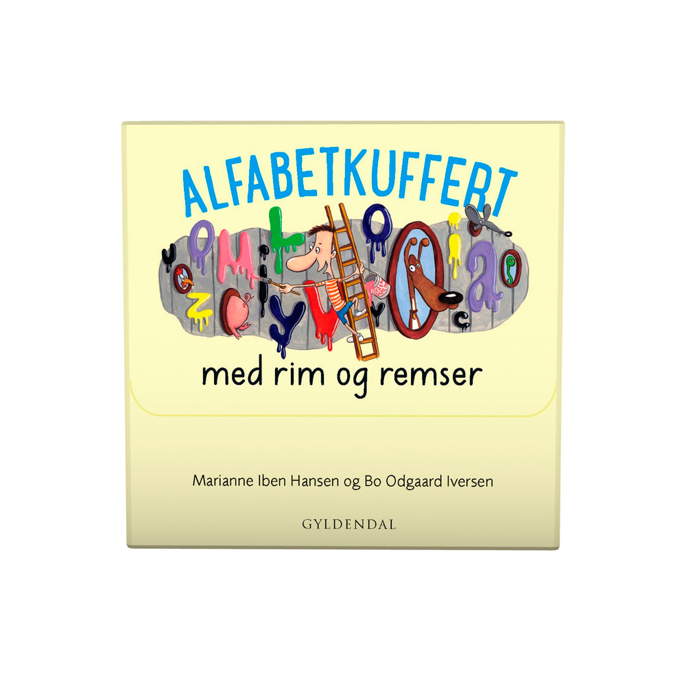 Alfabetkuffert med rim og remser