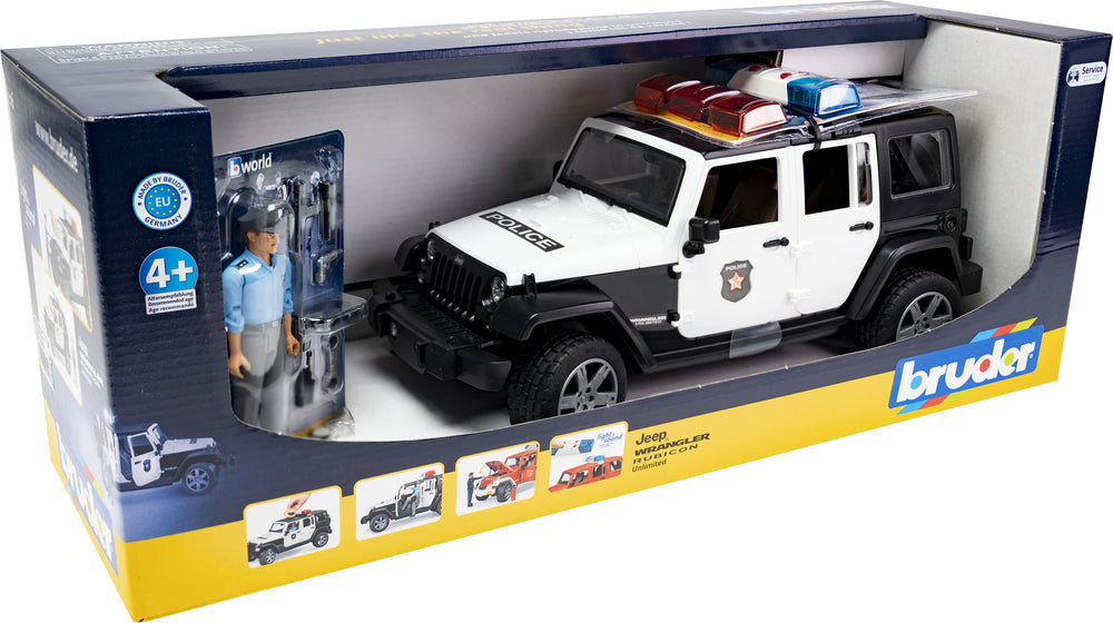 Politibil Bruder Jeep Wrangler Rubicon