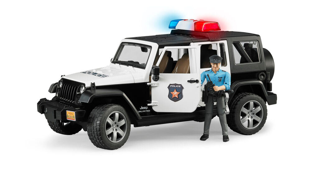 Politibil Bruder Jeep Wrangler Rubicon