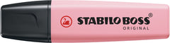 Tekstmarker Stabilo boss pastel pink