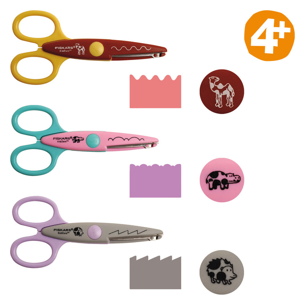 Fiskars mønster børnesaks højre/venstrehånd