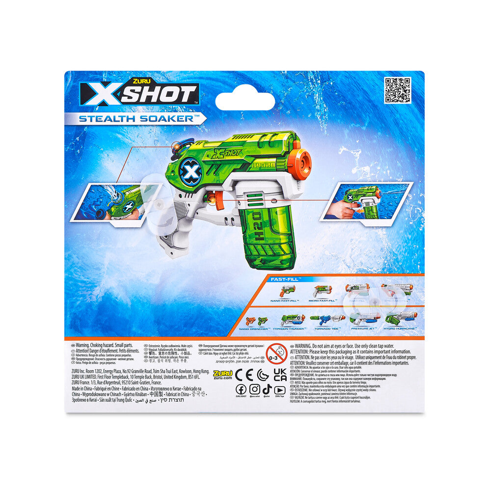 Xshot Water Blaster Small Stealth Soaker ass
