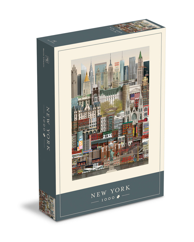 Puslespil new york 1000 brikker