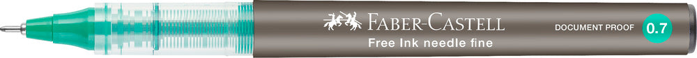 Roller Faber-Castell free ink needle 0,7 grøn