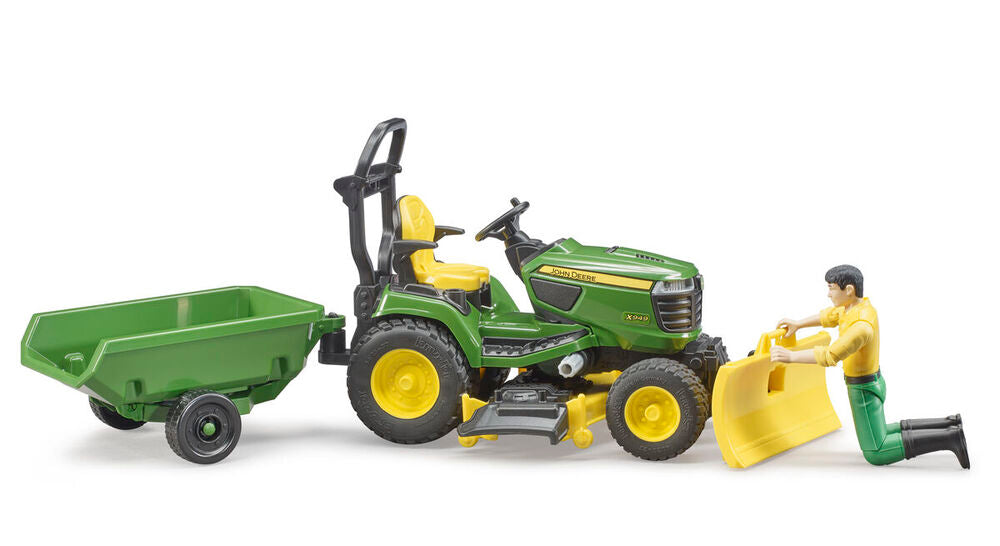 Havetraktor Bruder John Deere med trailer