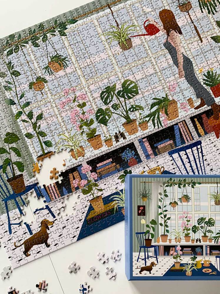 PUSLESPIL PLANT LOVER 1000 BRIKKER