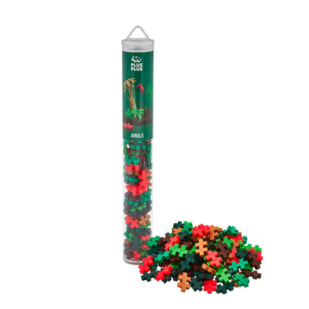 Plus-Plus Jungle mix / 100 pcs Tube