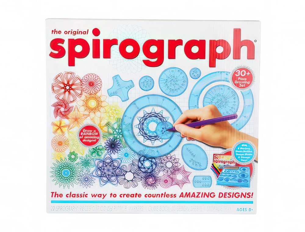 Spirograph set with markers