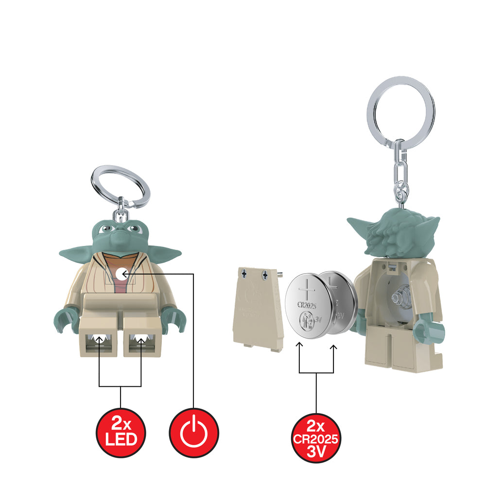 LEGO Star Wars LED Yoda nøglering