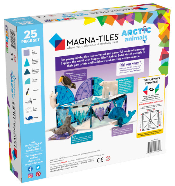 MAGNA-TILES Arctic Animals 25 stk.