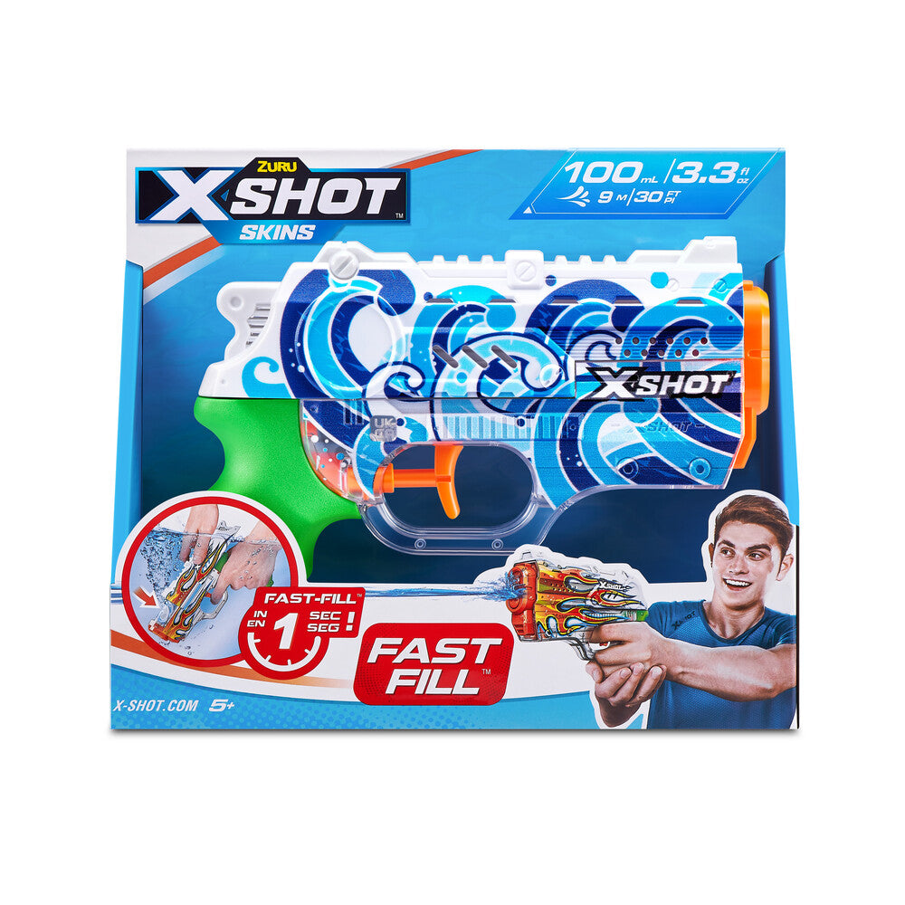 Xshot Water Fast-Fill Skins Nano Water Blaster ass