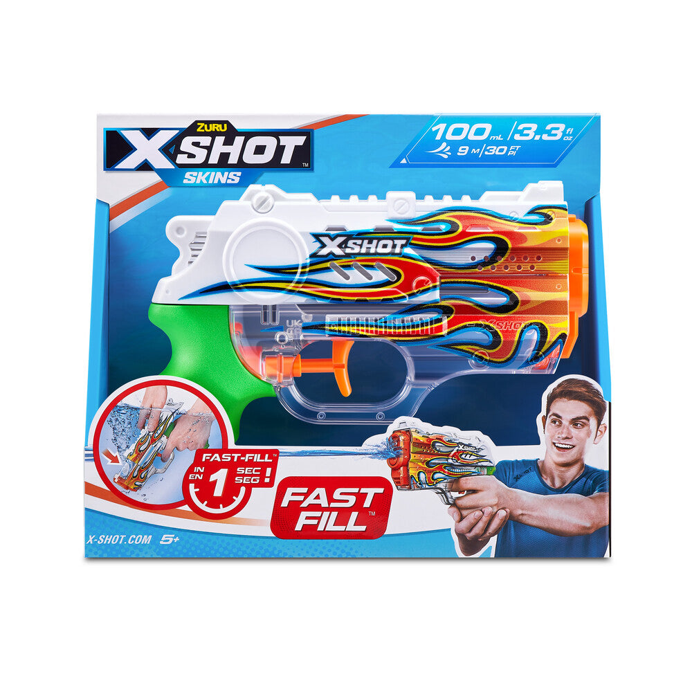 Xshot Water Fast-Fill Skins Nano Water Blaster ass