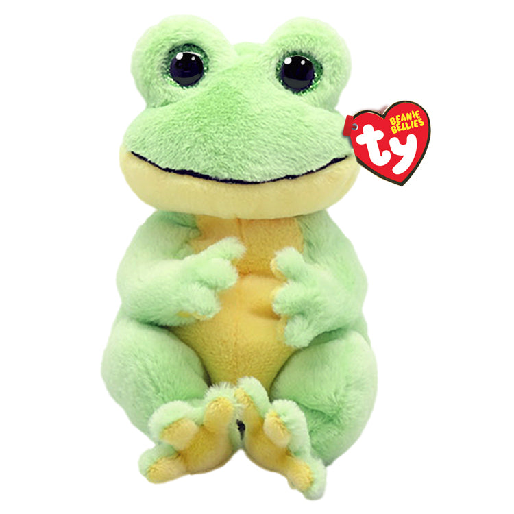 TY Snapper frog beanie bellies
