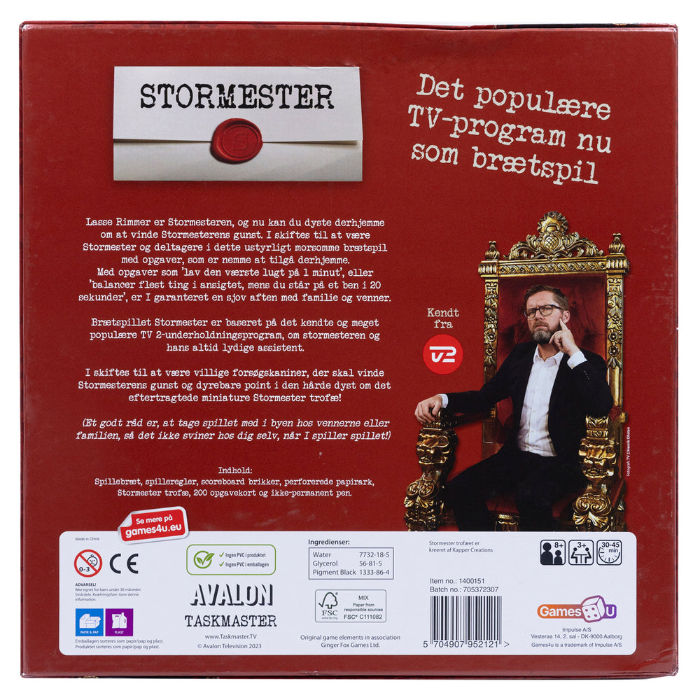 Stormester Lasse Rimmer