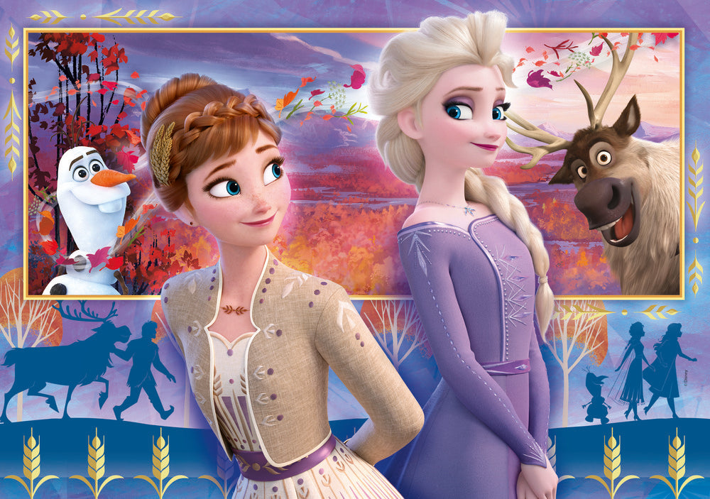 Puslespil 1 Frozen 2, 60 brikker