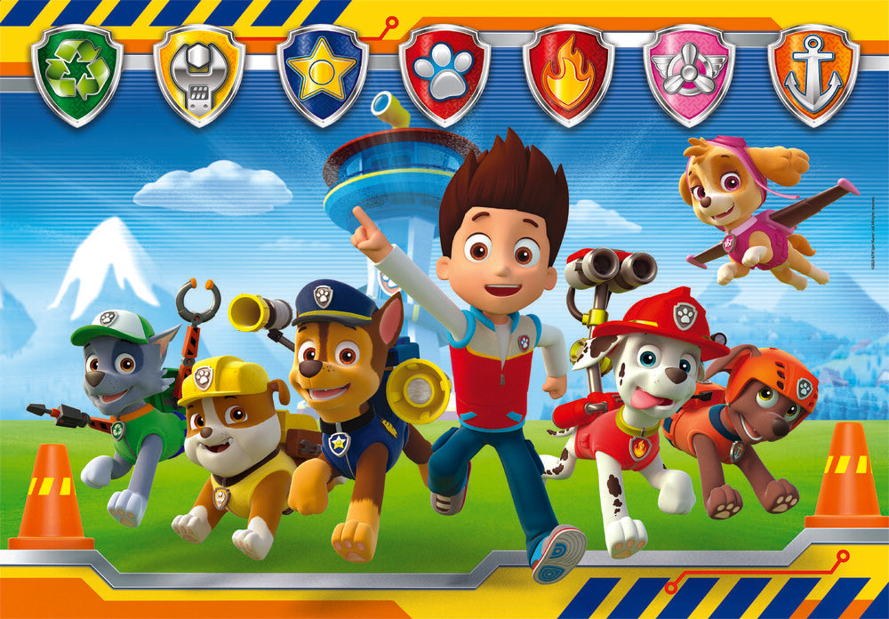 Puslespil Paw Patrol 1, 104 brikker