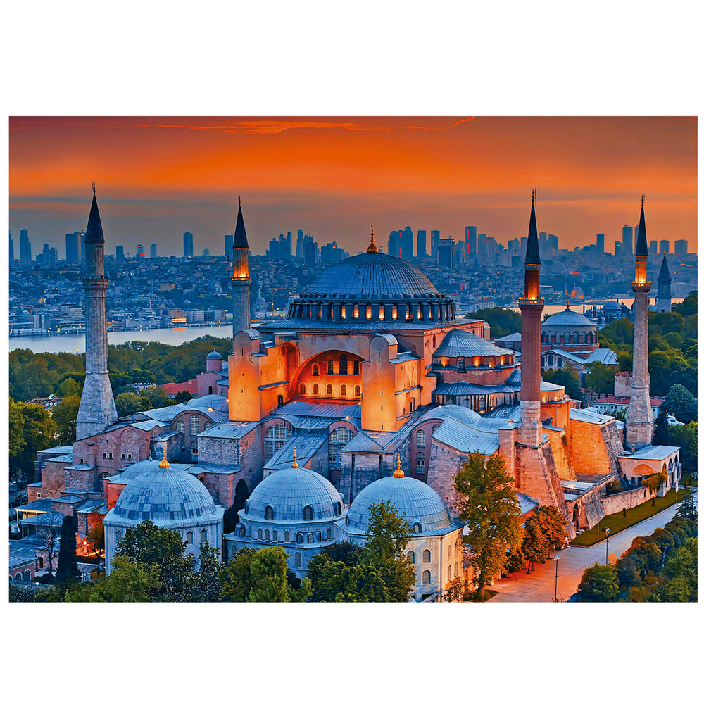 Puslespil Blue Mosque Istanbul 1000 brikker