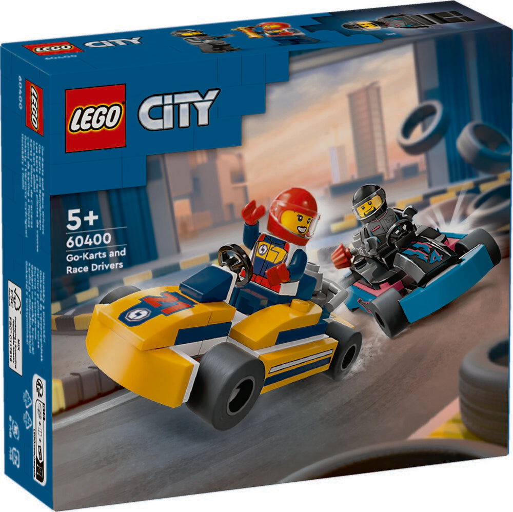 60400 LEGO City Great Vehicles Gokarts og racerkørere