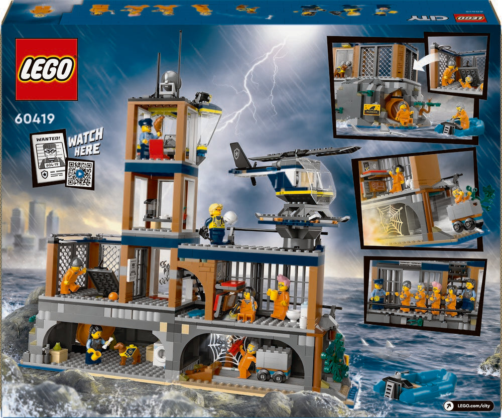 60419 LEGO City Police Politiets fængselsø