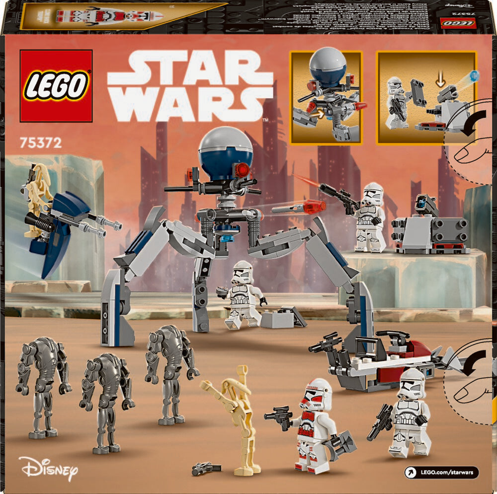 75372 LEGO Star Wars Battle Pack med klonsoldater og kampdroider