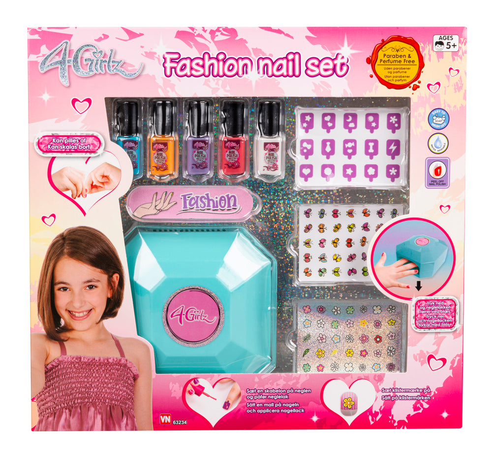 4-GIRLZ NAIL ART SÆT