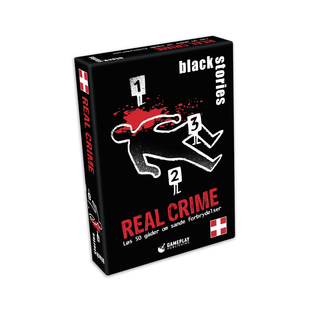 Black Stories Real Crime kulsorte gådespil forbrydelser
