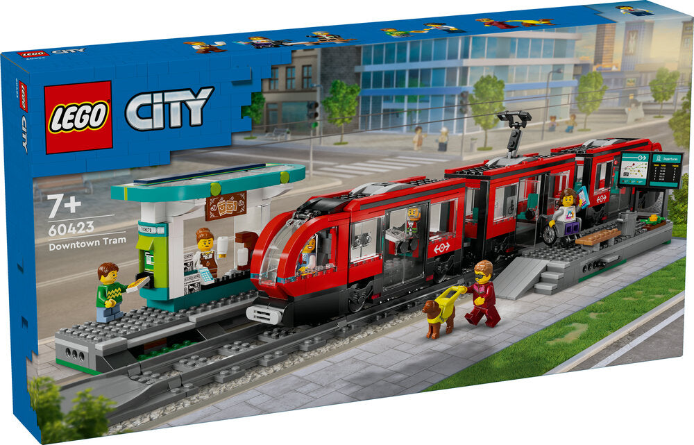 60423 LEGO City Trains Sporvogn og station