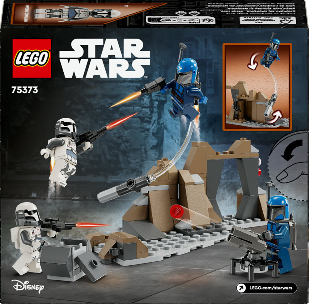 75373 LEGO Star Wars Battle Pack med bagholdet på Mandalore™