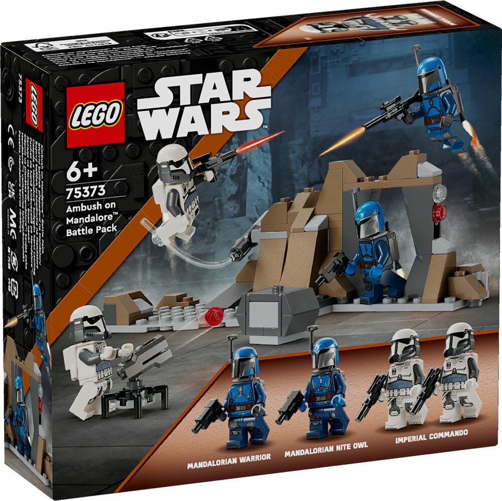 75373 LEGO Star Wars Battle Pack med bagholdet på Mandalore™