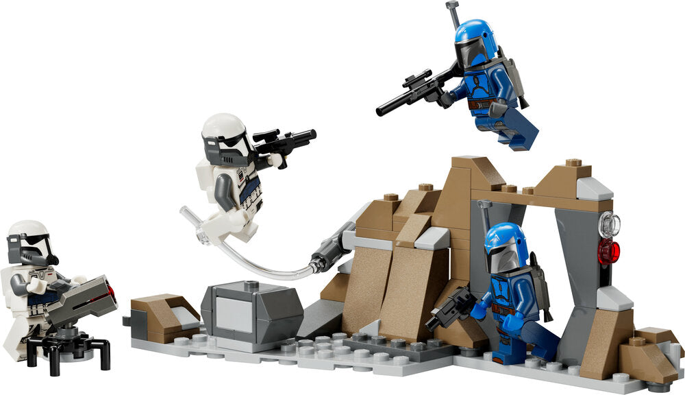 75373 LEGO Star Wars Battle Pack med bagholdet på Mandalore™