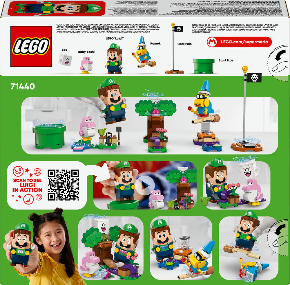 71440 LEGO Super Mario Eventyr med interaktiv LEGO® Luigi™