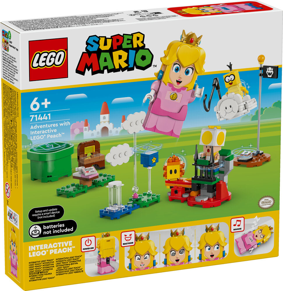 71441 LEGO Super Mario Eventyr med interaktiv LEGO® Peach™