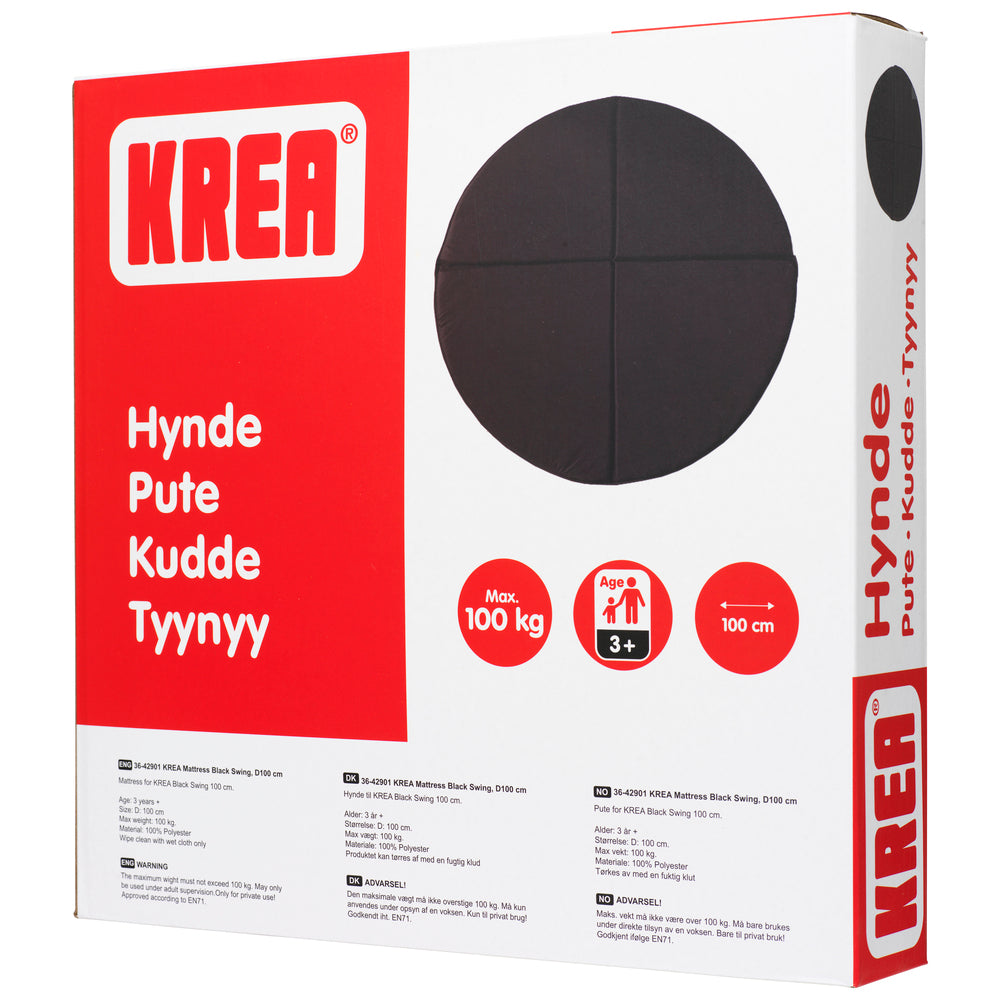 KREA Madras Sort Gynge D100 CM