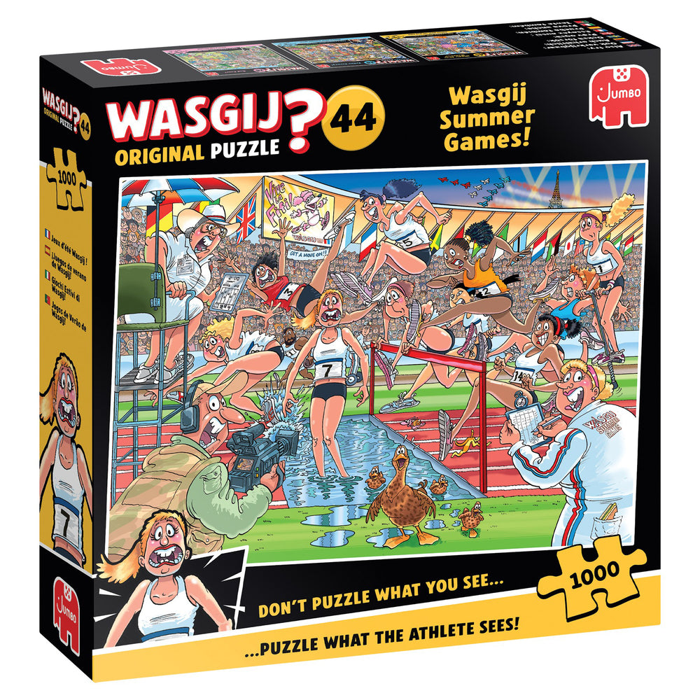 Puslespil Wasgij Original 44 Summer Games! 1000 brikker