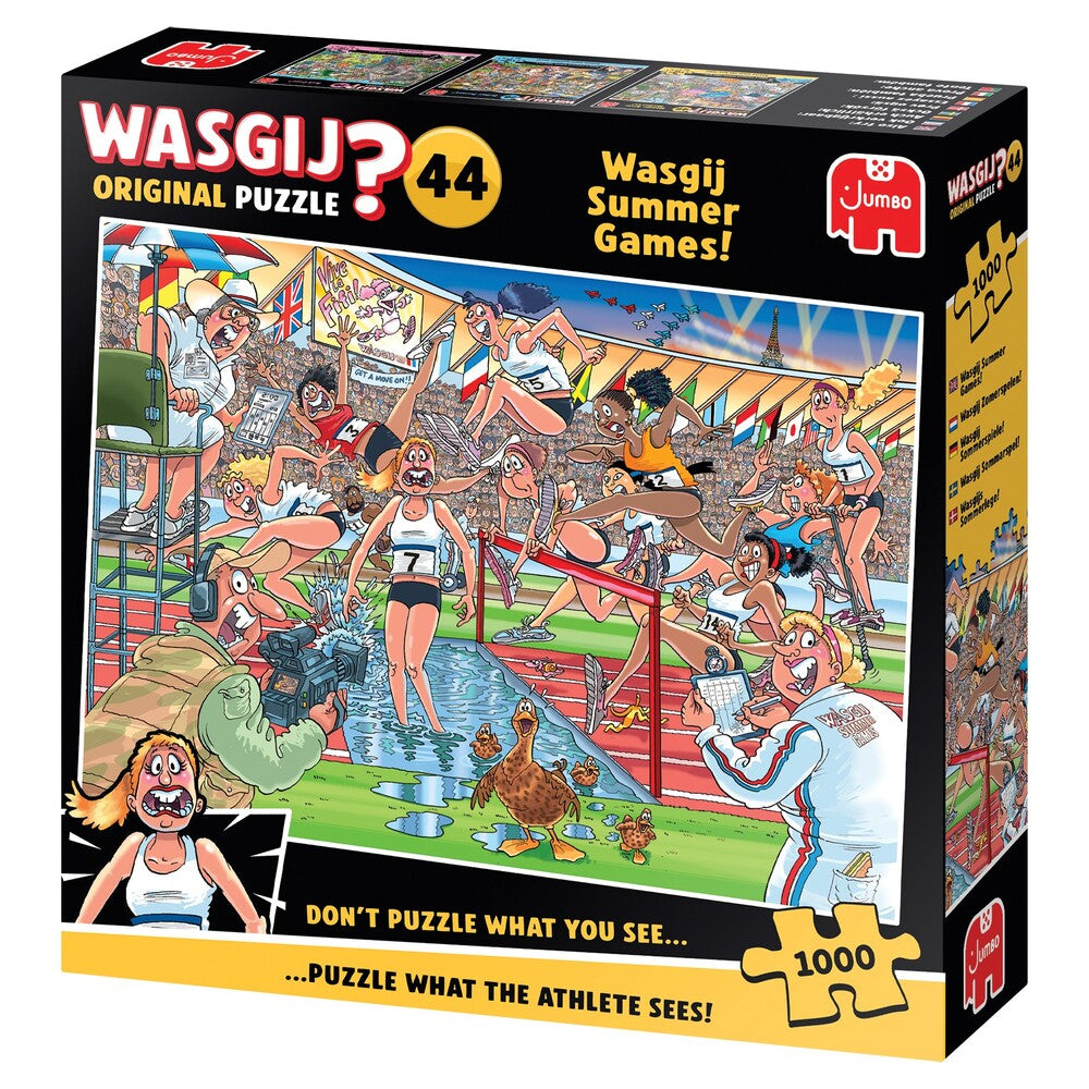 Puslespil Wasgij Original 44 Summer Games! 1000 brikker