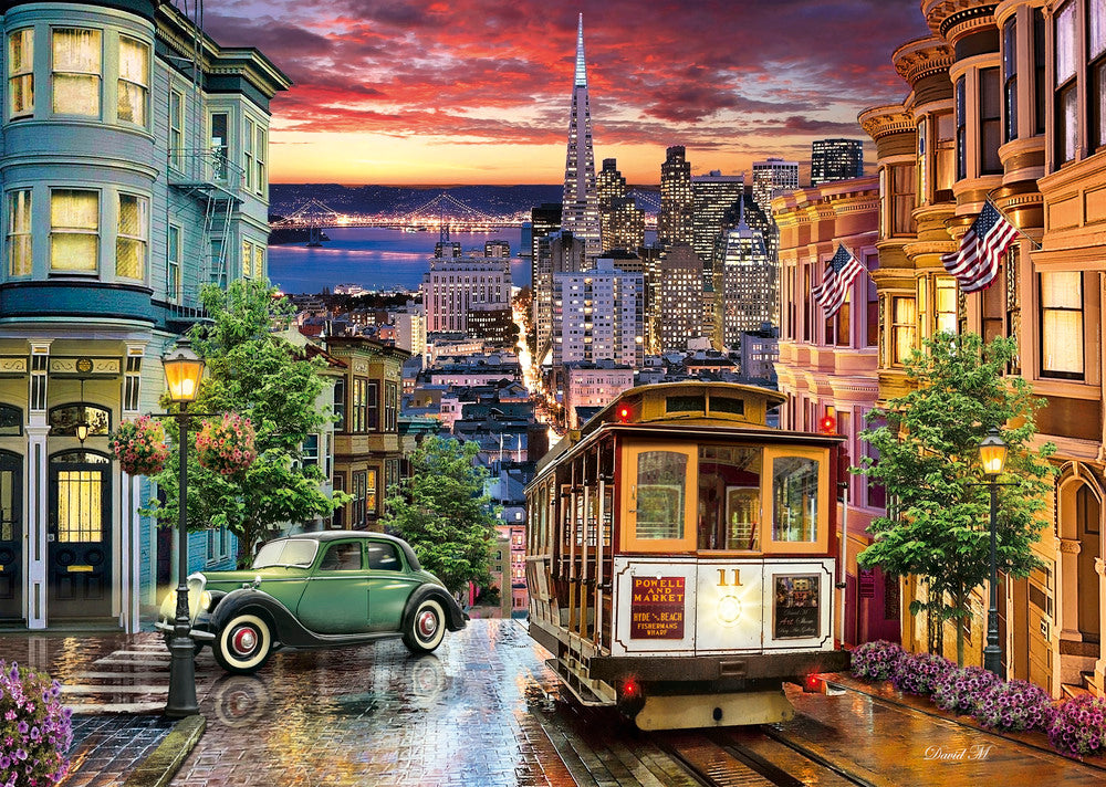 PUSLESPIL SAN FRANCISCO 3000 BRIKKER