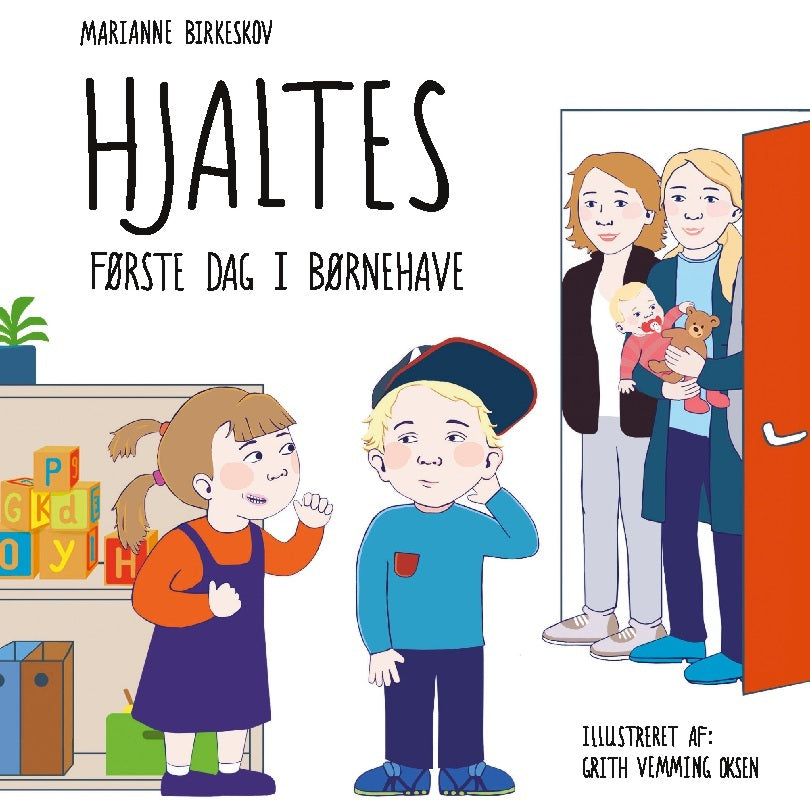 Hjaltes første dag i børnehave