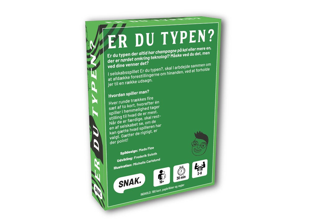 ER DU TYPEN? SAMTALESPIL
