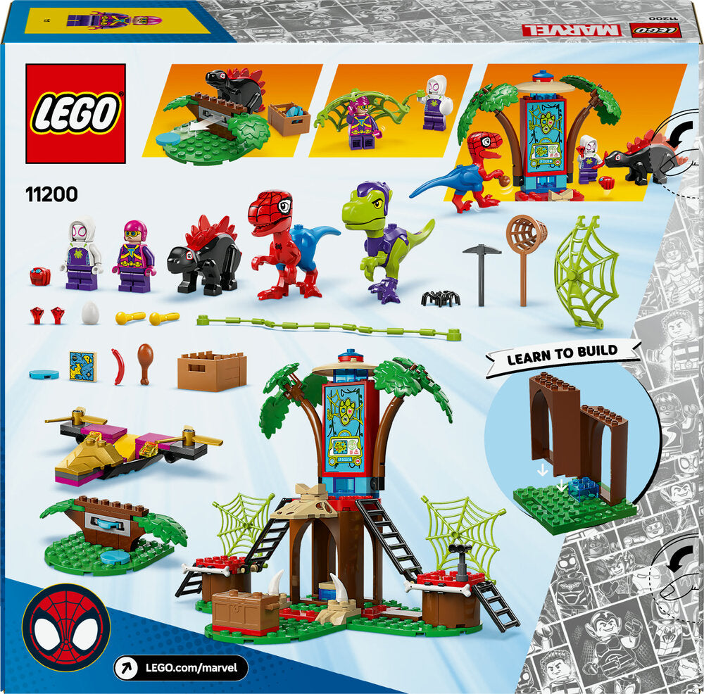 11200 LEGO Spidey Spidey og Gobbys raptorkamp ved hovedkvarteret