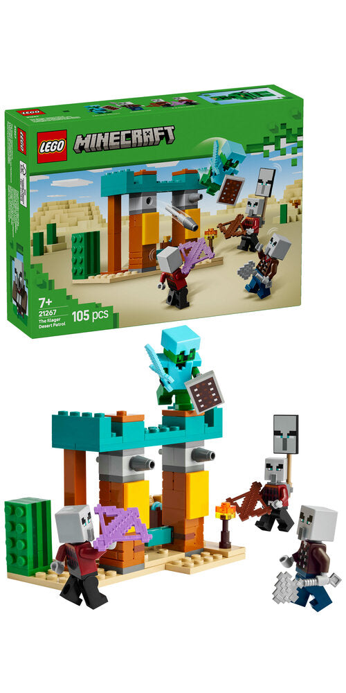 21267 LEGO Minecraft Illager-ørkenpatruljen