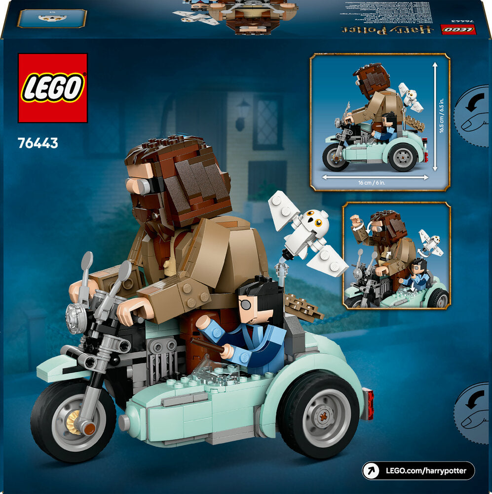 76443 LEGO Harry Potter Hagrid og Harrys motorcykeltur