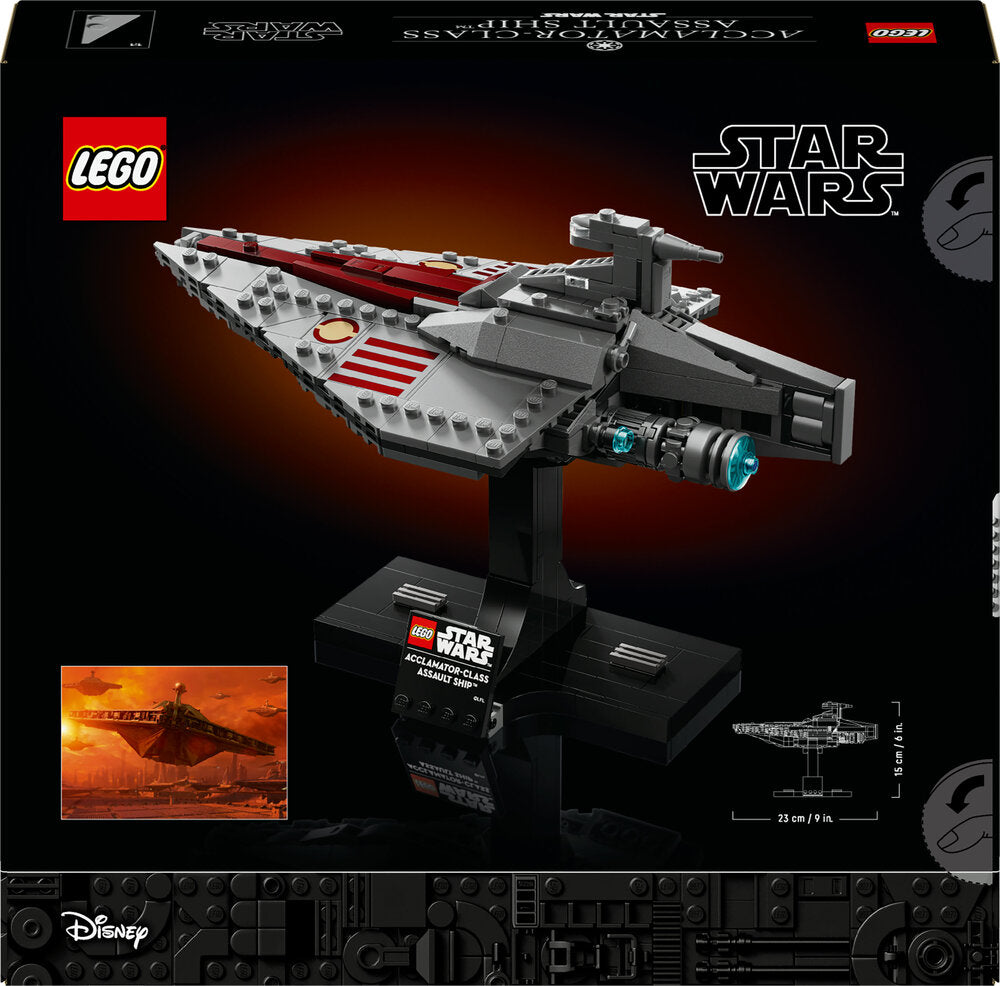 75404 LEGO Star Wars Angrebsskib af Acclamator-klassen