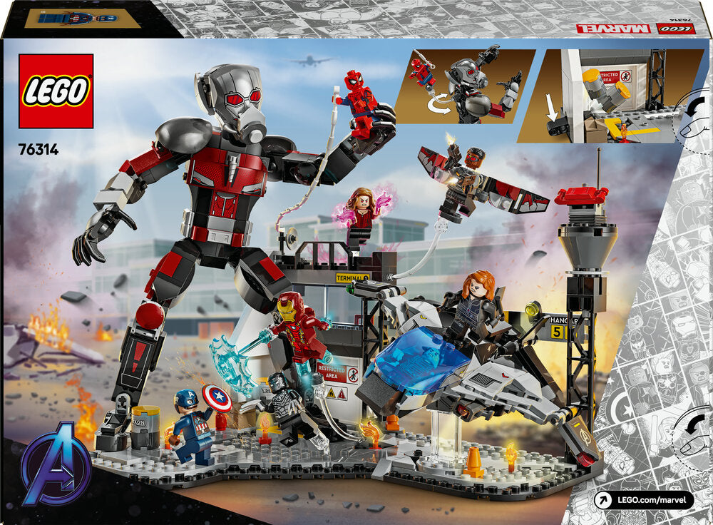 76314 LEGO Super Heroes Marvel Captain America: Civil War-actionkamp