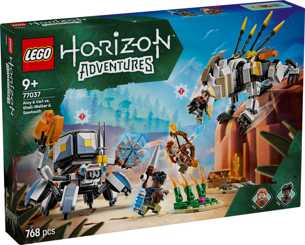 77037 LEGO Horizon Aloy og Varl mod skjoldgænger og savtand